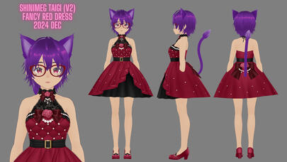 V2 Fancy Red Dress (December 2024) V2 Fancy Red Dress (December 2024)